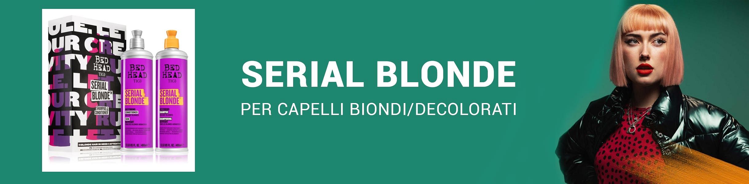 TIGI BED HEAD SERIAL BLONDE - CAPELLI BIONDI/GRIGI